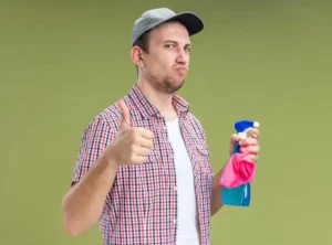 تنظيف استيكر الالوميتال