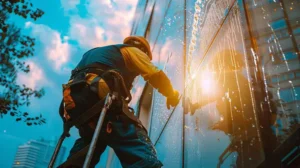 خدمات التنظيف الخارجية من يوني سيرفس لخدمات التنظيف