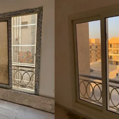 كيفية ازالة الاستيكر من على الالوميتال